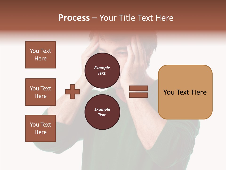 Depression Isolated Casual PowerPoint Template