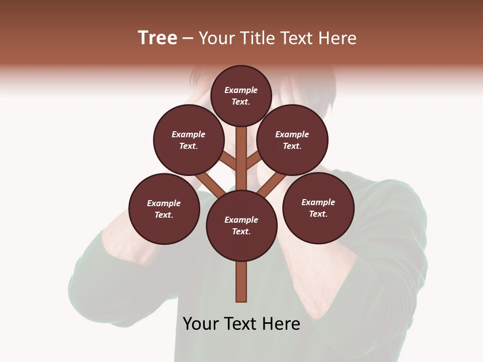 Depression Isolated Casual PowerPoint Template