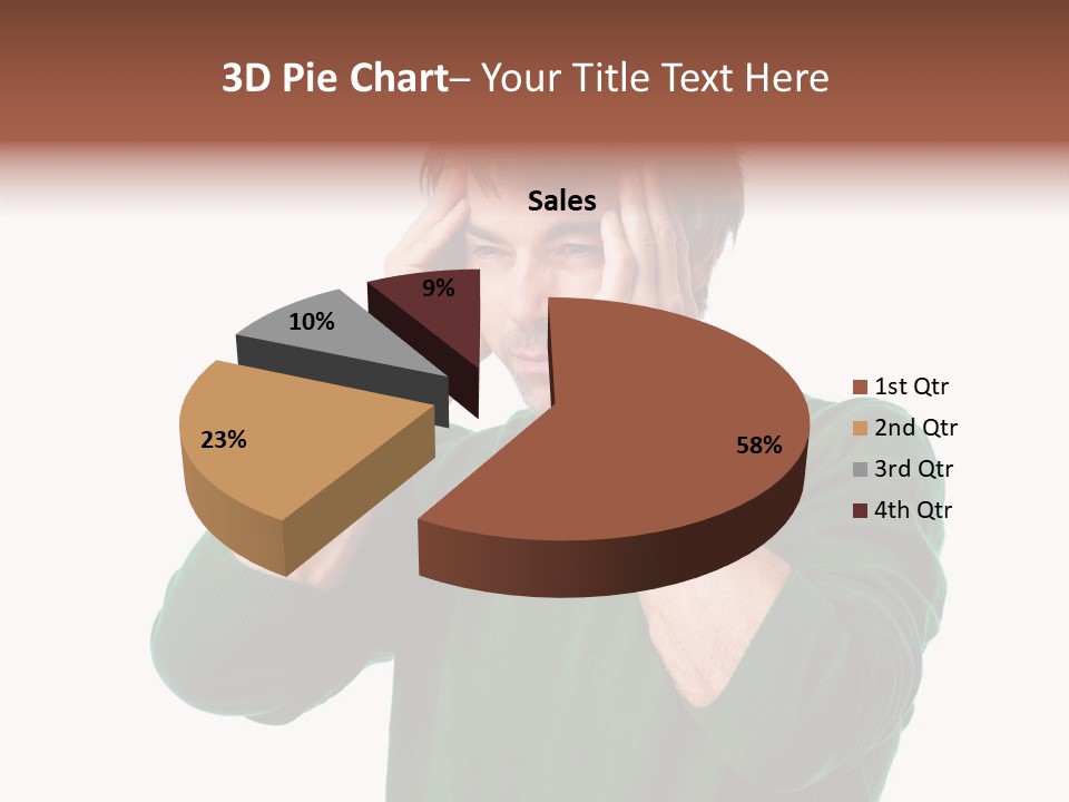 Depression Isolated Casual PowerPoint Template