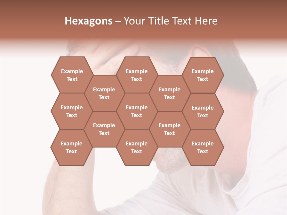 Migraine  Face PowerPoint Template