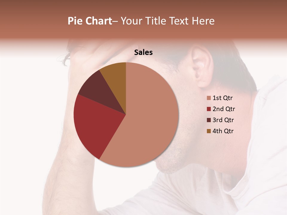 Migraine  Face PowerPoint Template