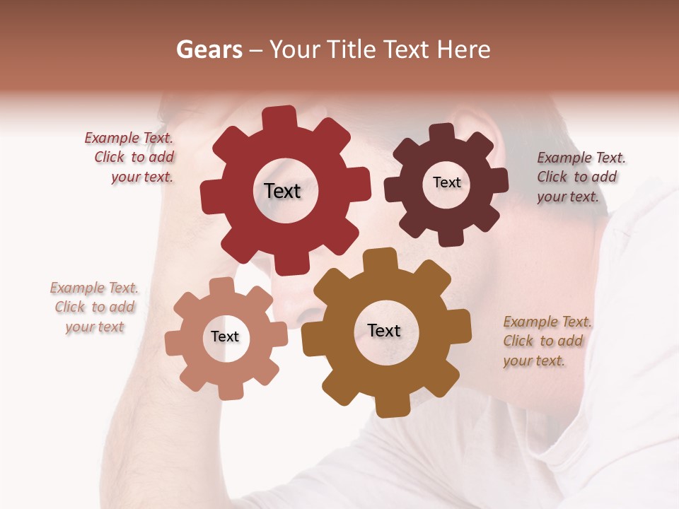 Migraine  Face PowerPoint Template