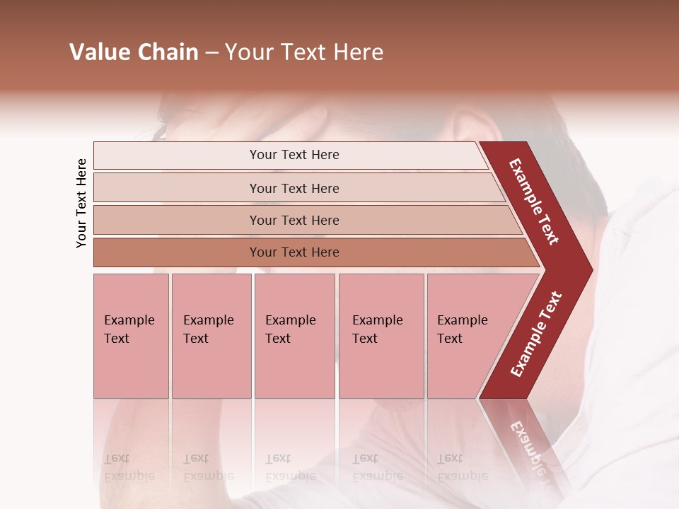 Migraine  Face PowerPoint Template