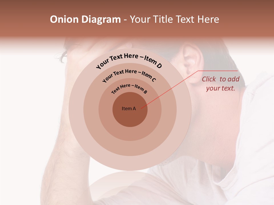 Migraine  Face PowerPoint Template