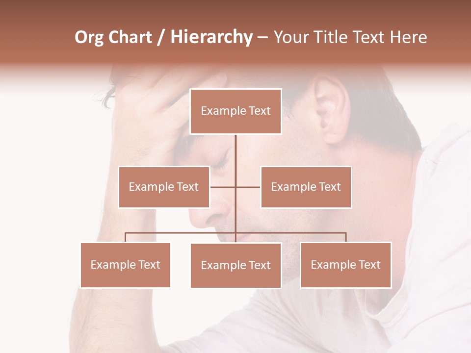 Migraine  Face PowerPoint Template