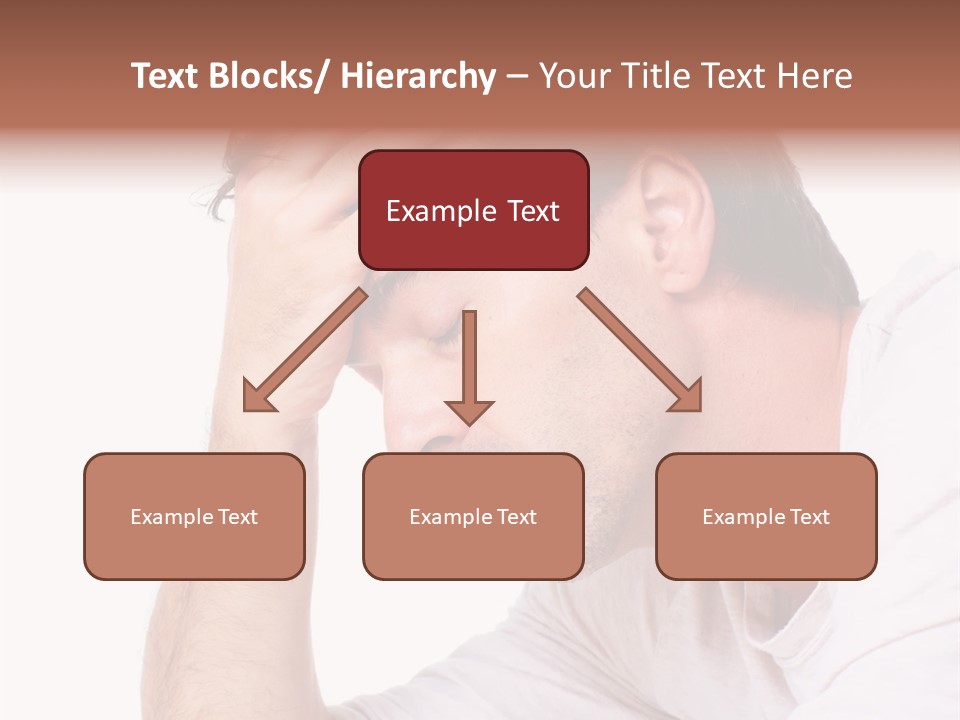 Migraine  Face PowerPoint Template