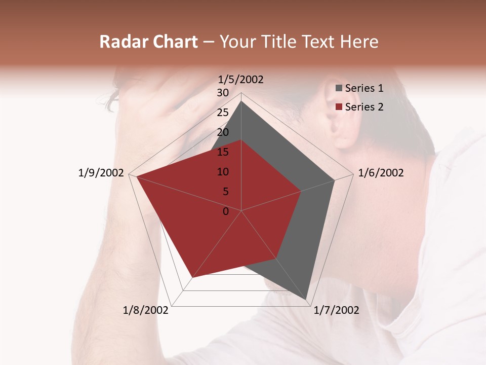 Migraine  Face PowerPoint Template