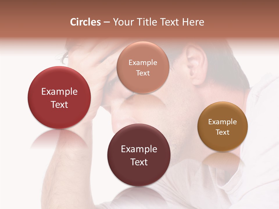 Migraine  Face PowerPoint Template