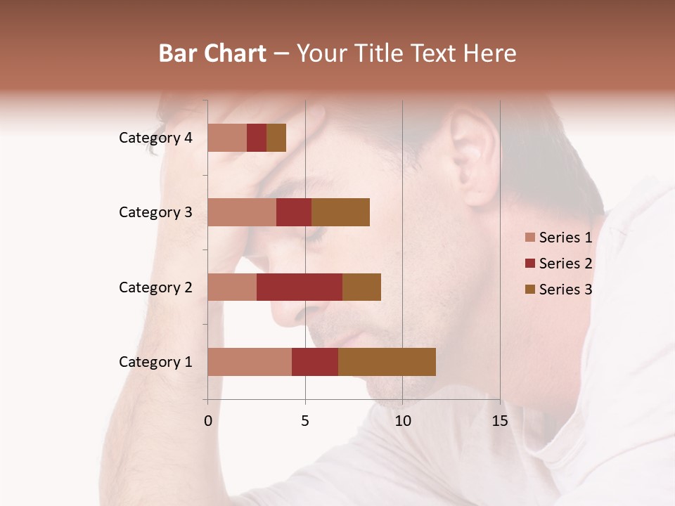 Migraine  Face PowerPoint Template