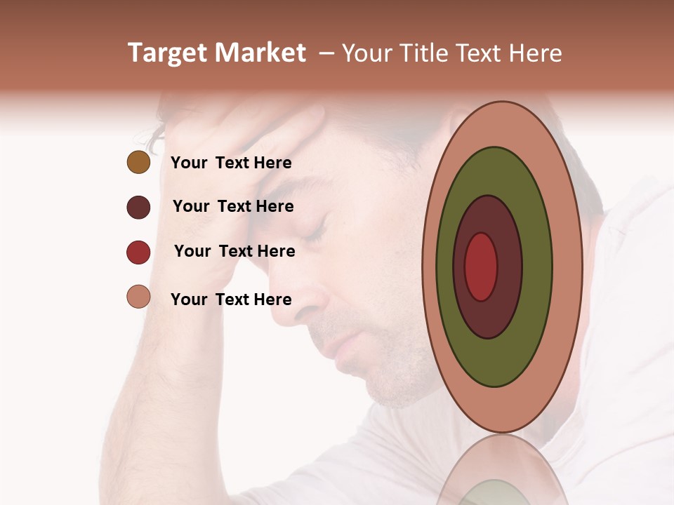 Migraine  Face PowerPoint Template