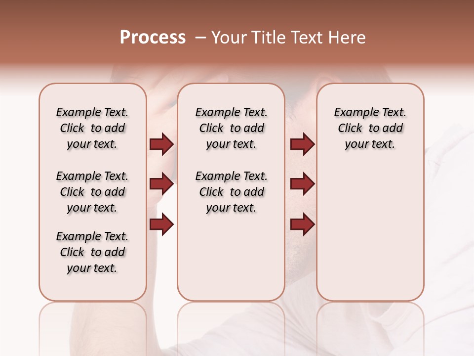 Migraine  Face PowerPoint Template