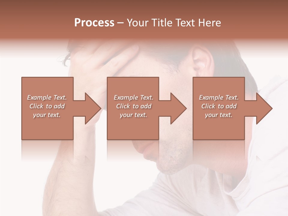 Migraine  Face PowerPoint Template