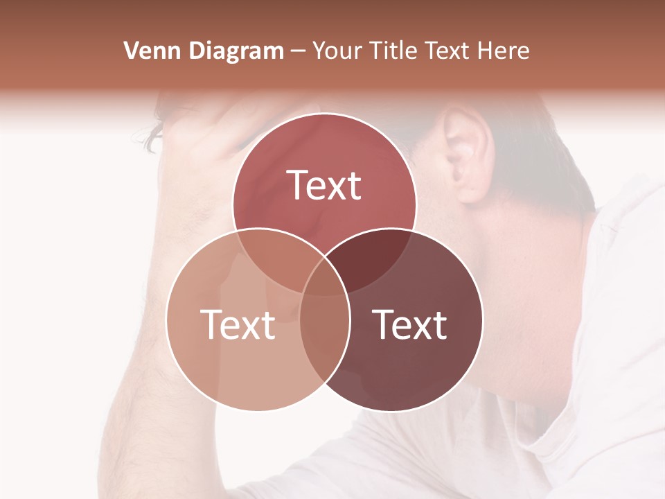 Migraine  Face PowerPoint Template