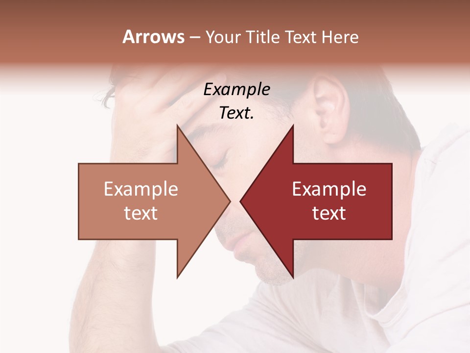 Migraine  Face PowerPoint Template
