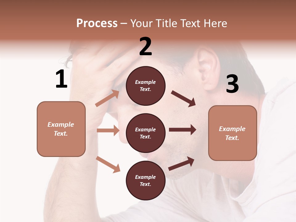 Migraine  Face PowerPoint Template