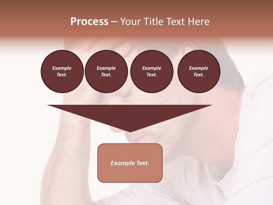 Migraine  Face PowerPoint Template