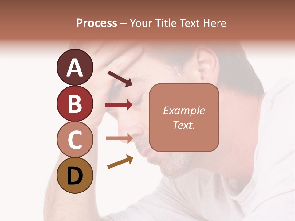 Migraine  Face PowerPoint Template