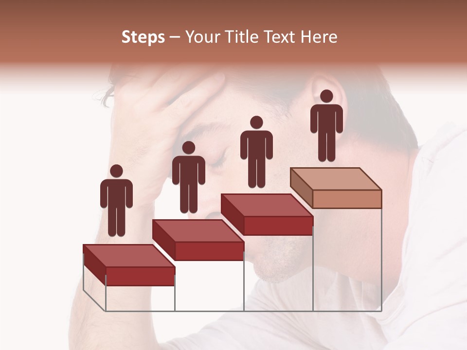 Migraine  Face PowerPoint Template