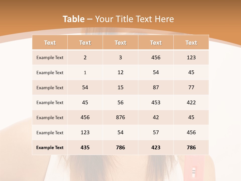 Bedroom Beauty Result PowerPoint Template
