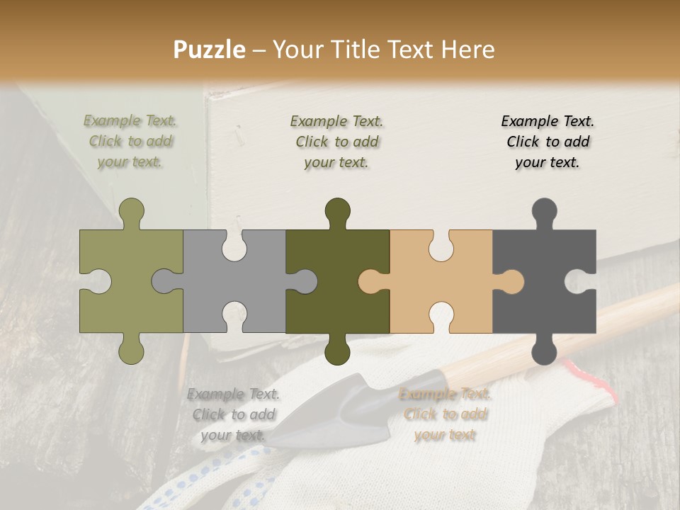 Useful Summer Implement PowerPoint Template