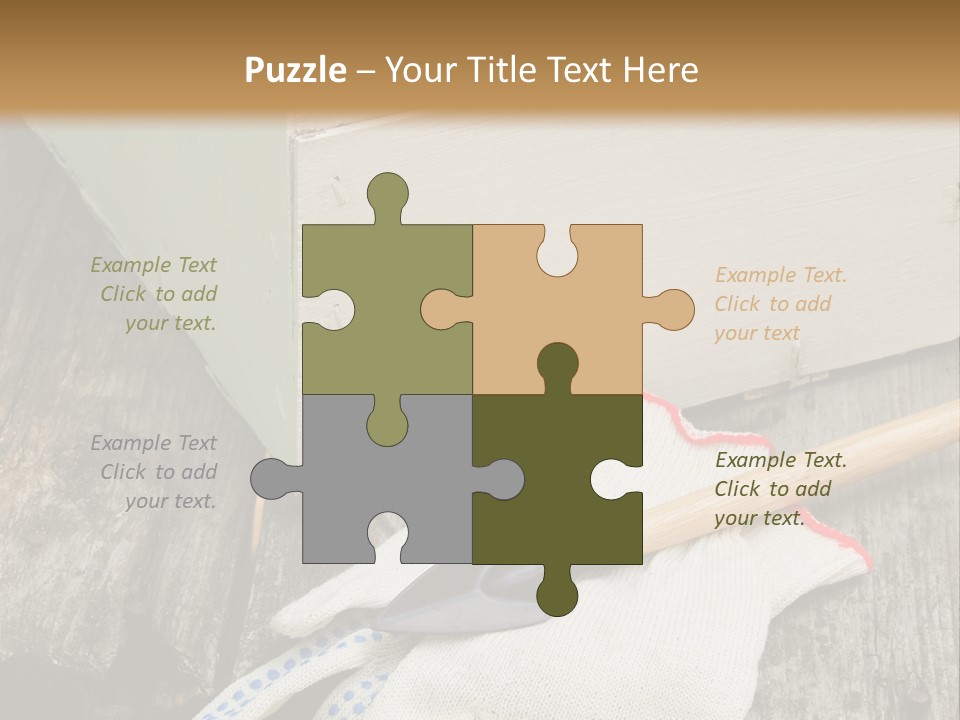 Useful Summer Implement PowerPoint Template