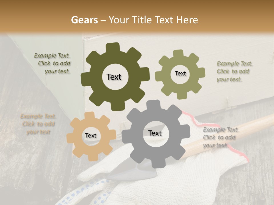 Useful Summer Implement PowerPoint Template