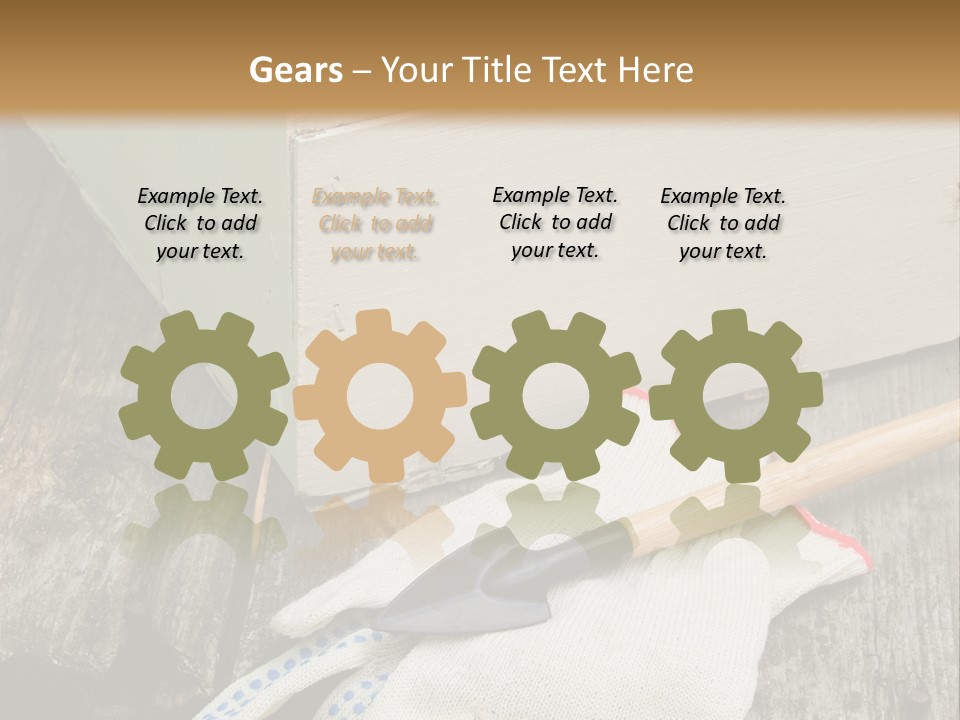 Useful Summer Implement PowerPoint Template