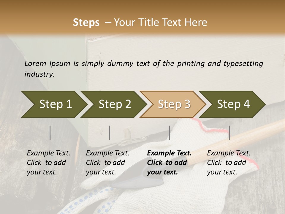 Useful Summer Implement PowerPoint Template