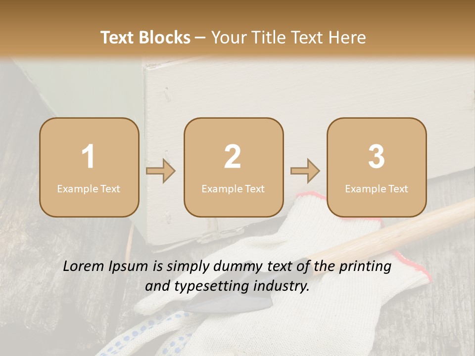 Useful Summer Implement PowerPoint Template