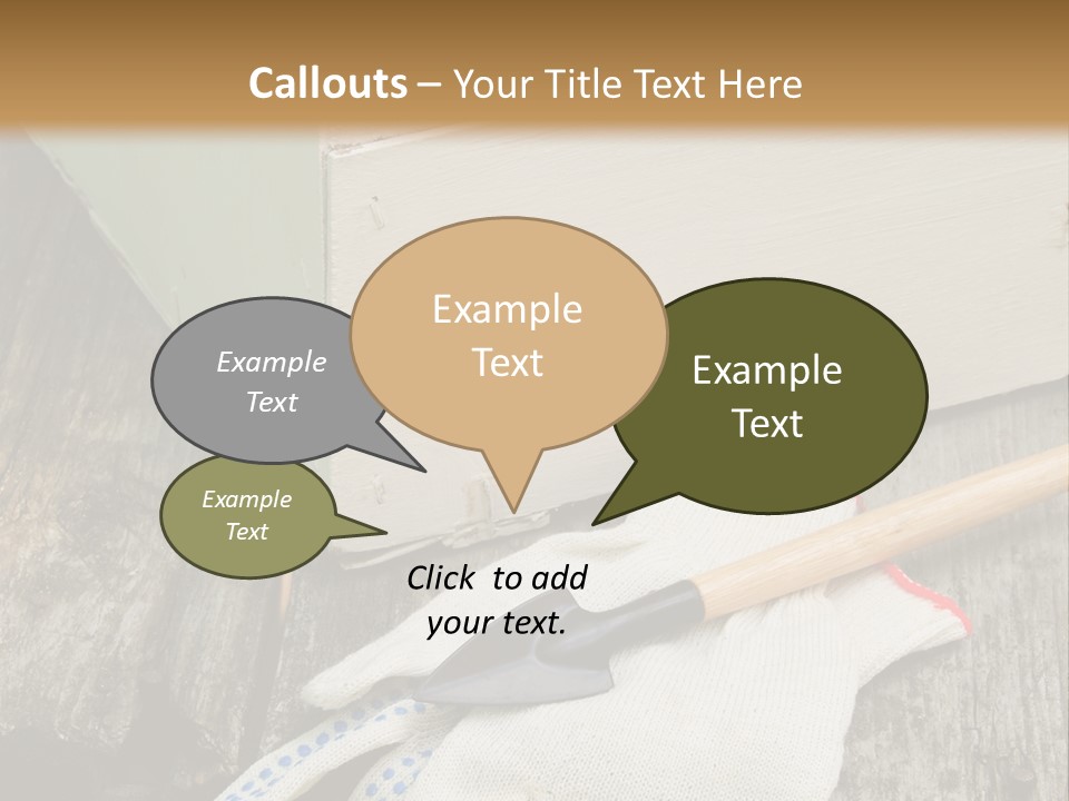 Useful Summer Implement PowerPoint Template
