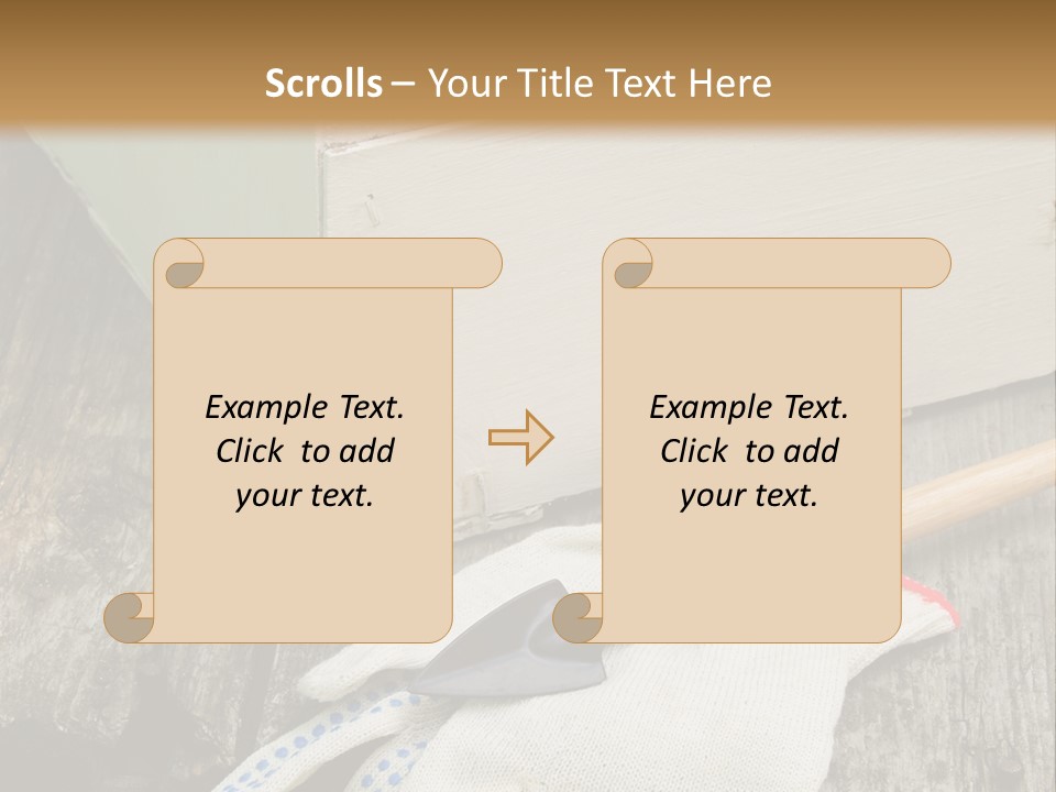 Useful Summer Implement PowerPoint Template