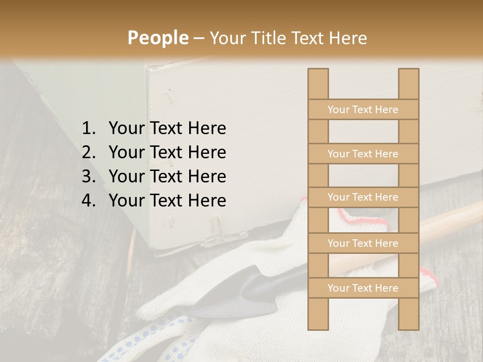 Useful Summer Implement PowerPoint Template
