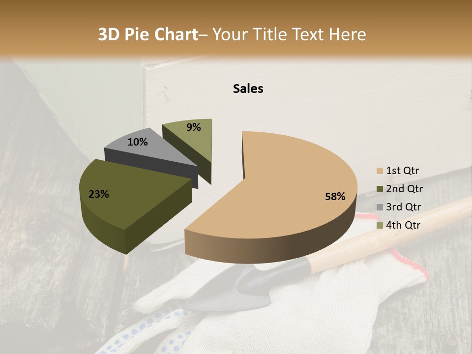 Useful Summer Implement PowerPoint Template