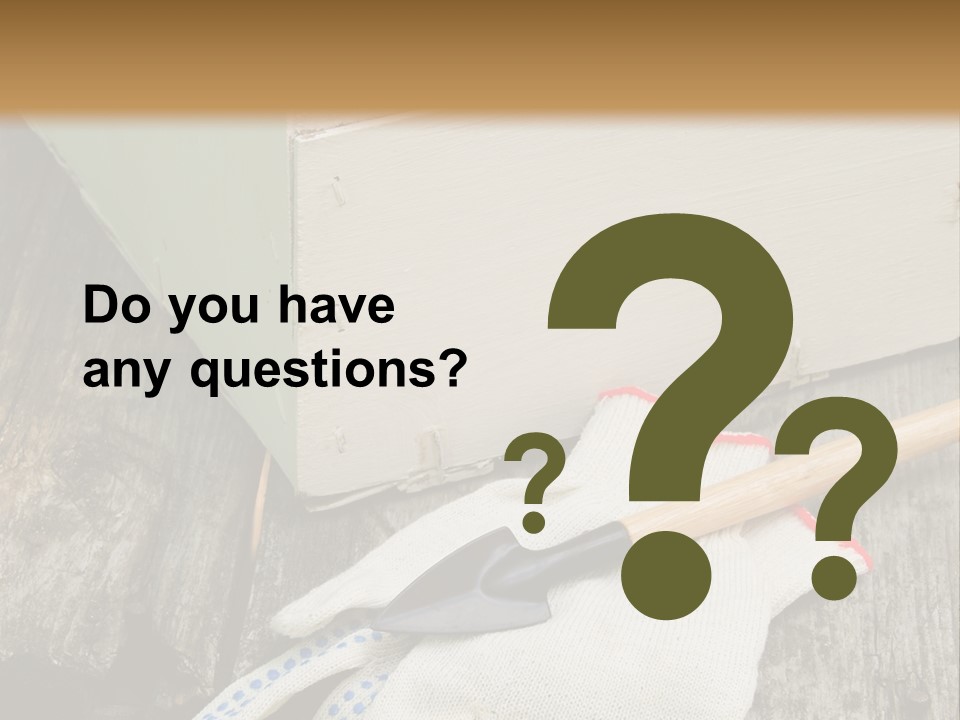 Useful Summer Implement PowerPoint Template