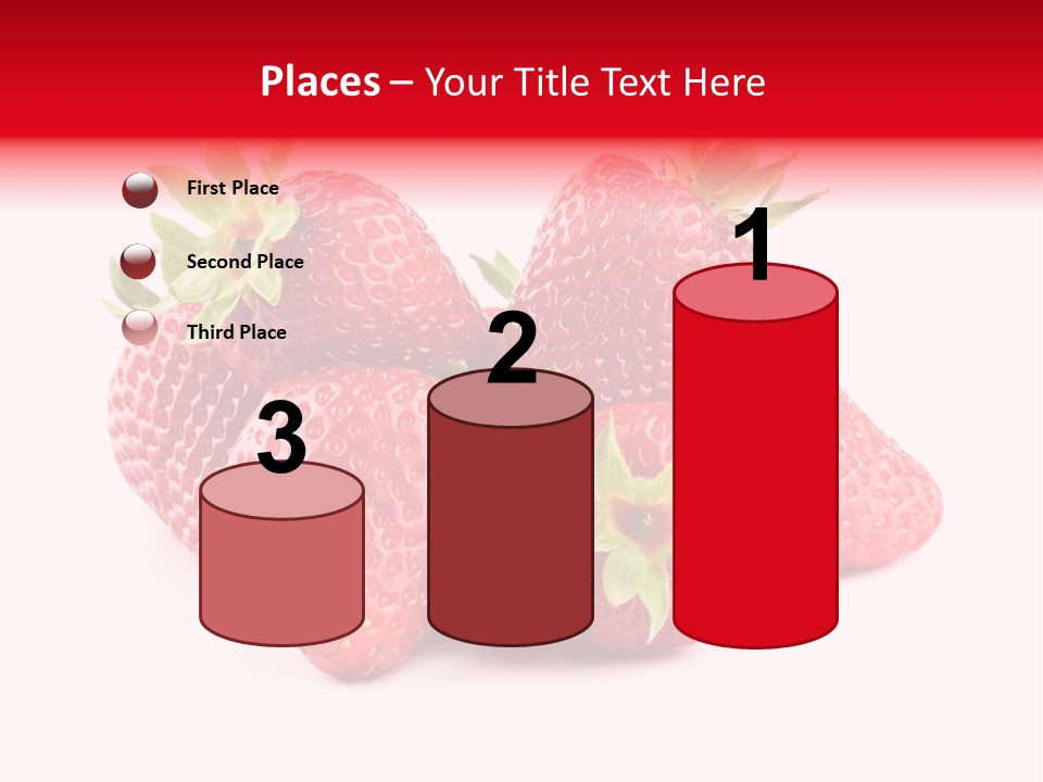 Healthy Berry Fresh PowerPoint Template