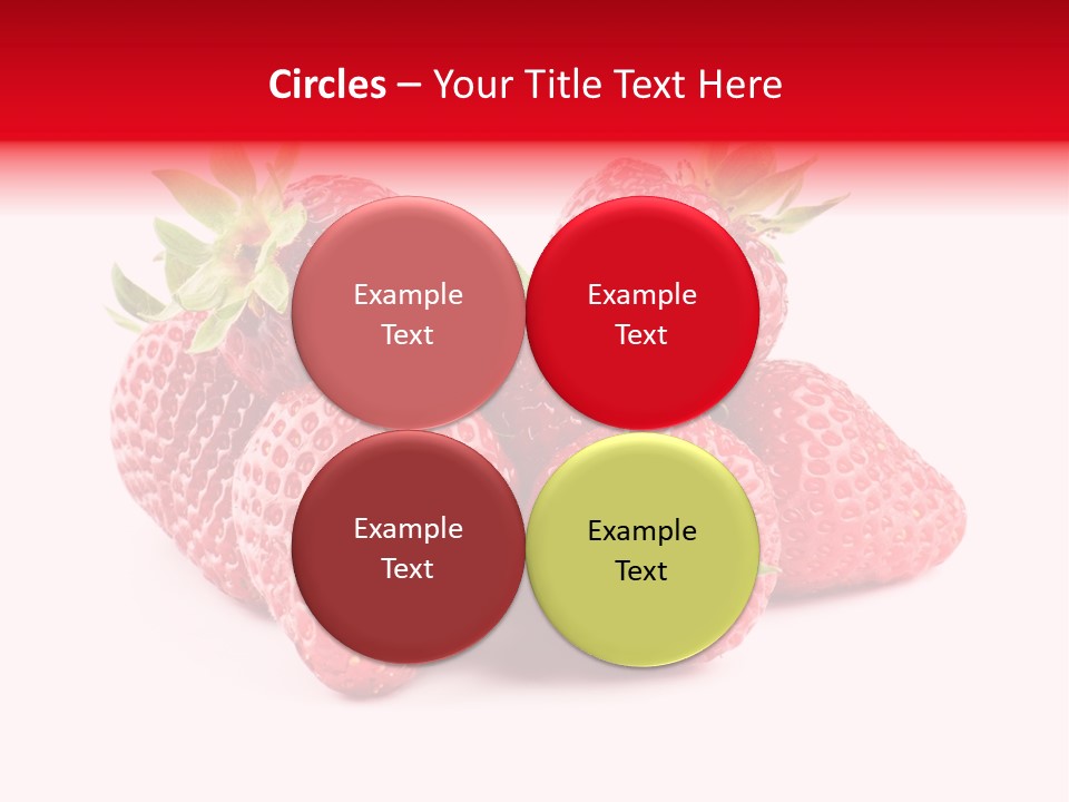 Healthy Berry Fresh PowerPoint Template