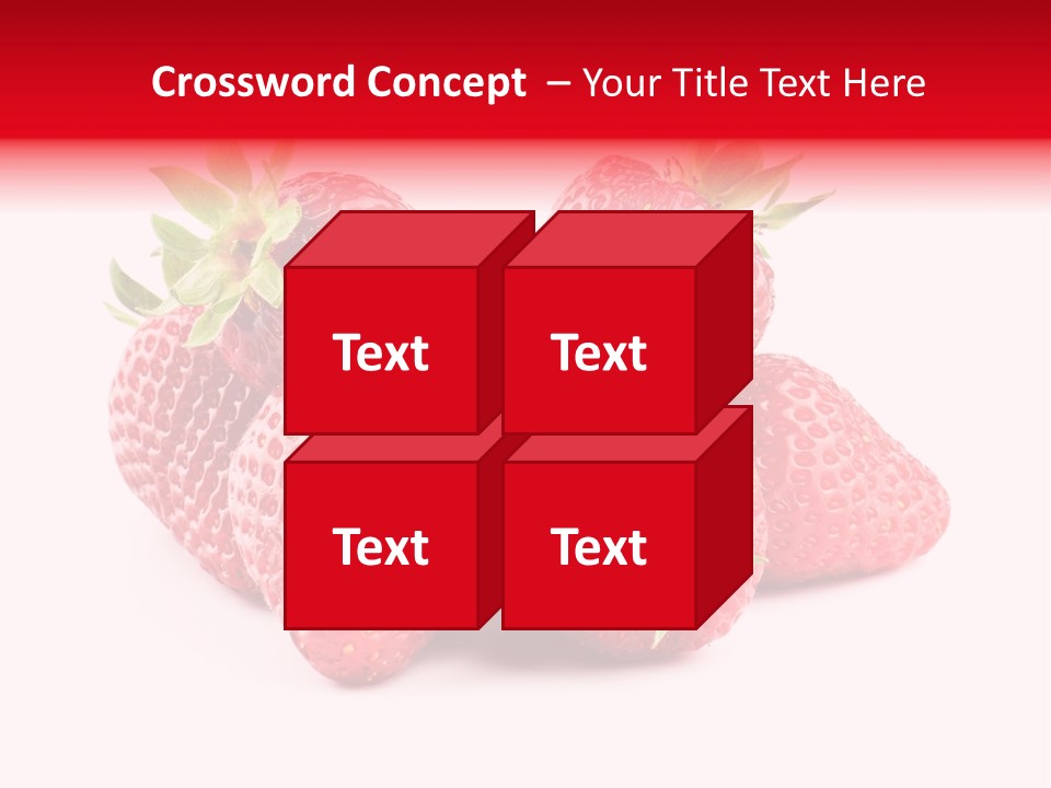 Healthy Berry Fresh PowerPoint Template