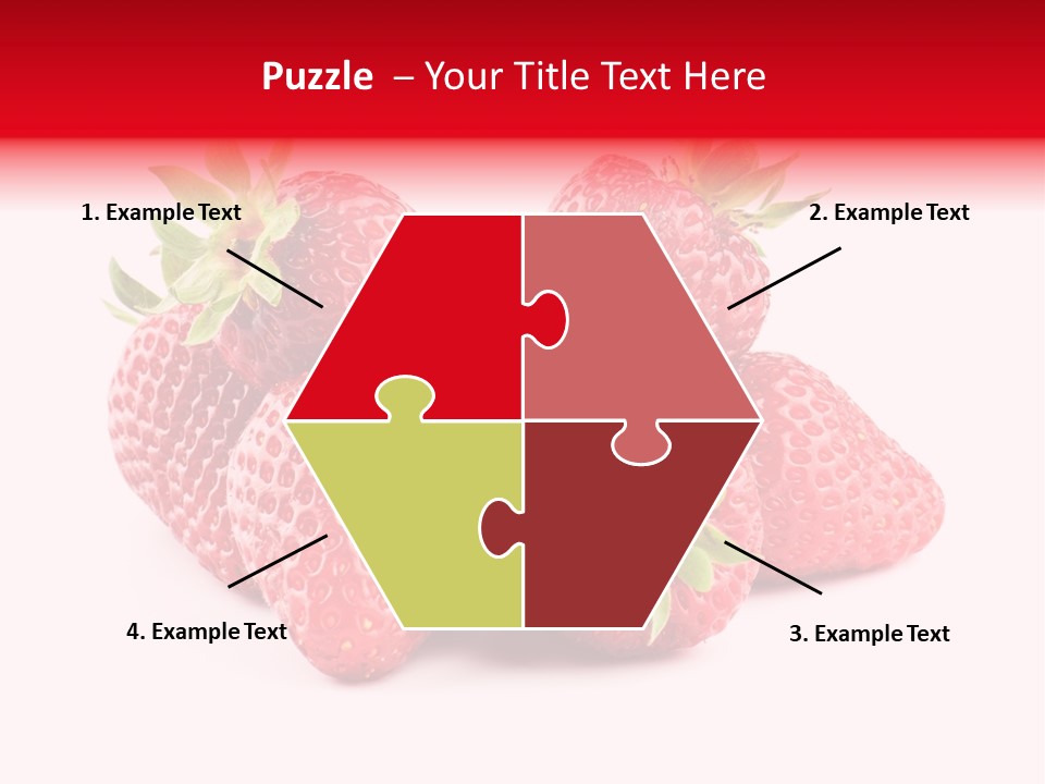 Healthy Berry Fresh PowerPoint Template