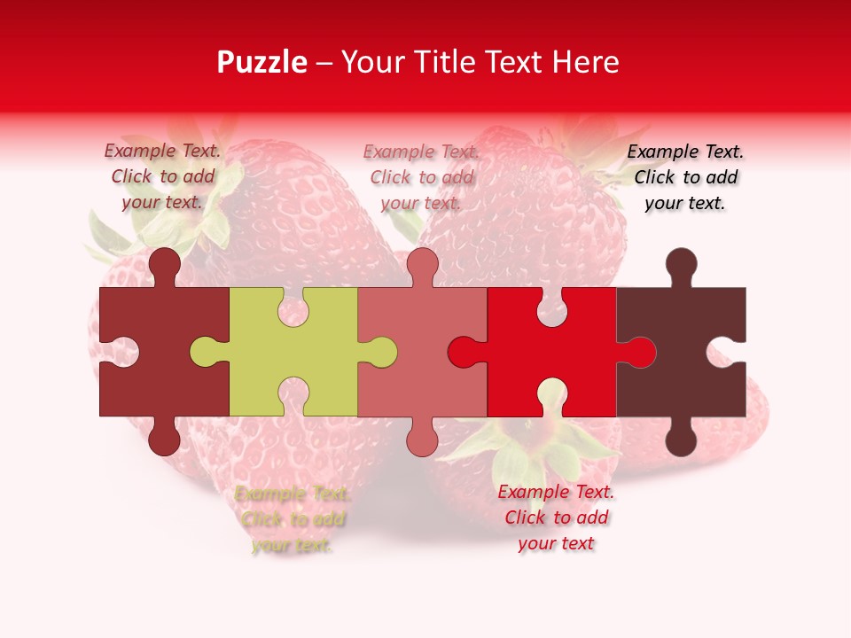 Healthy Berry Fresh PowerPoint Template