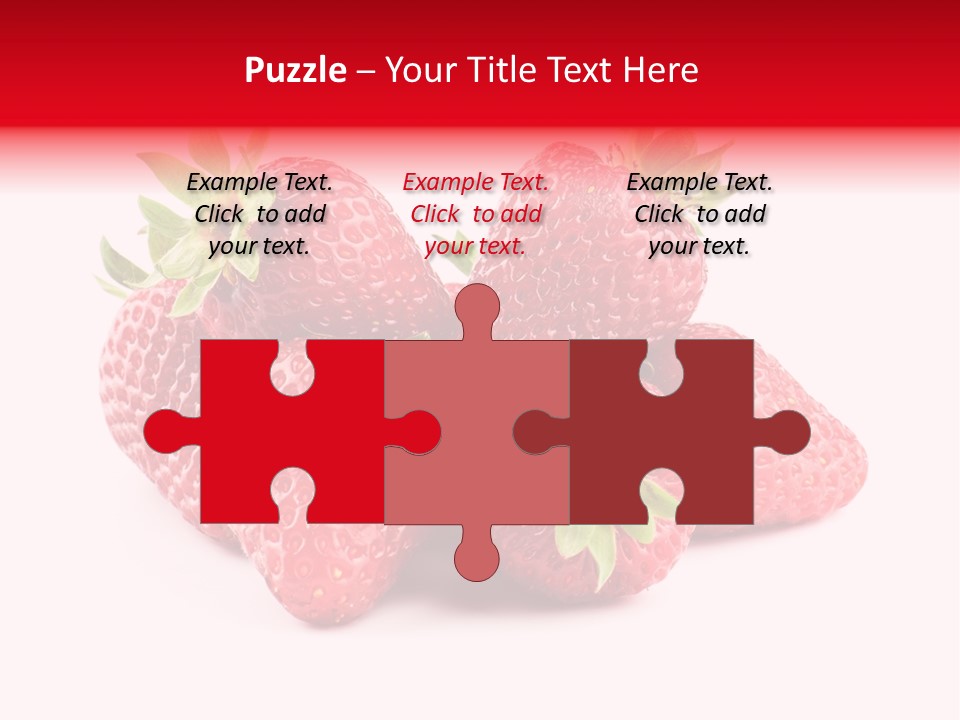 Healthy Berry Fresh PowerPoint Template