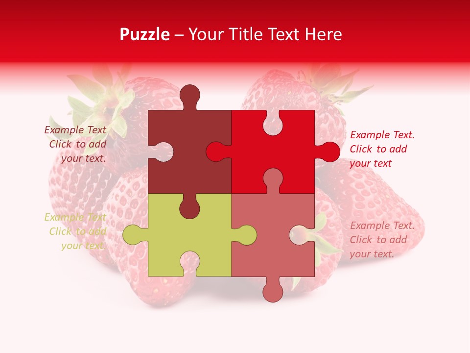 Healthy Berry Fresh PowerPoint Template