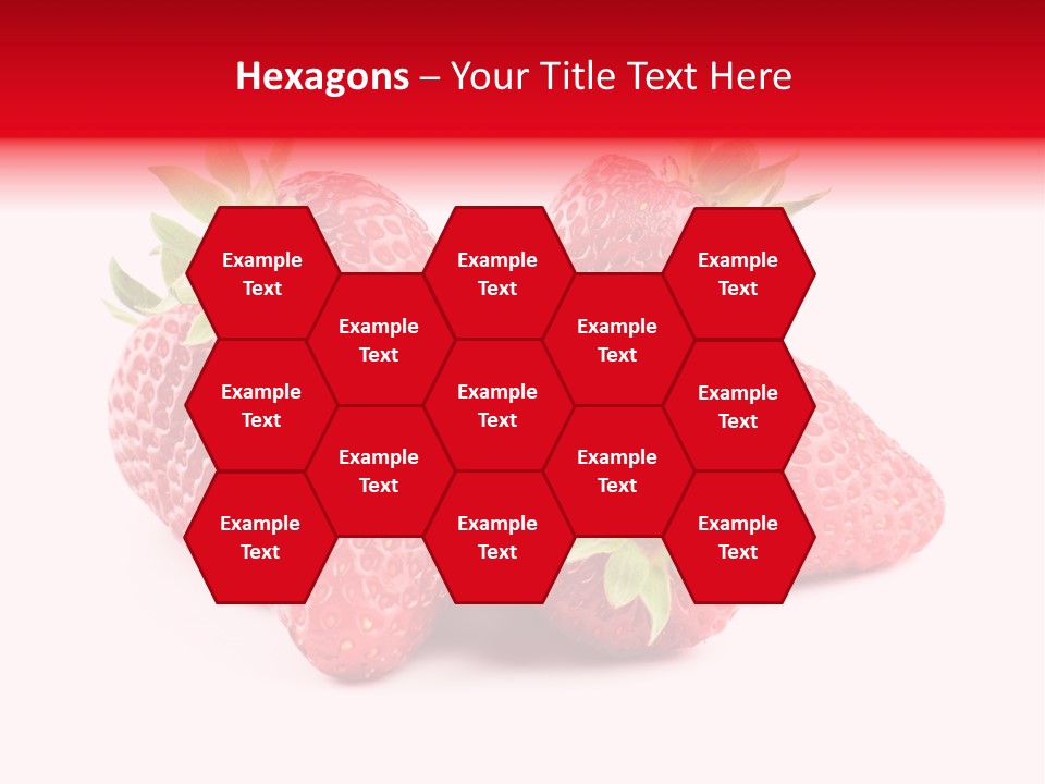 Healthy Berry Fresh PowerPoint Template