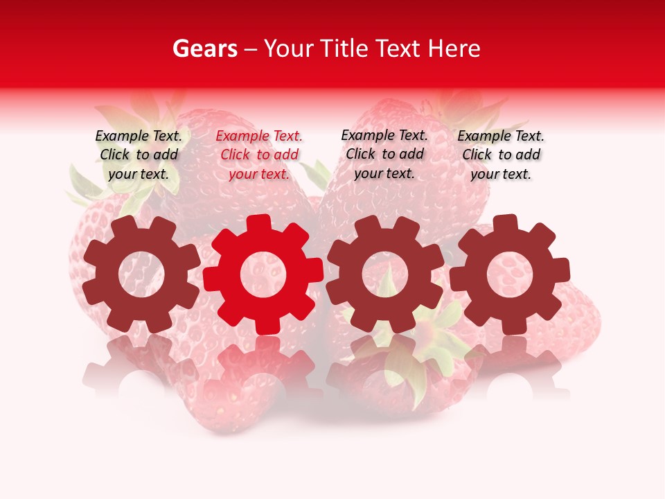 Healthy Berry Fresh PowerPoint Template