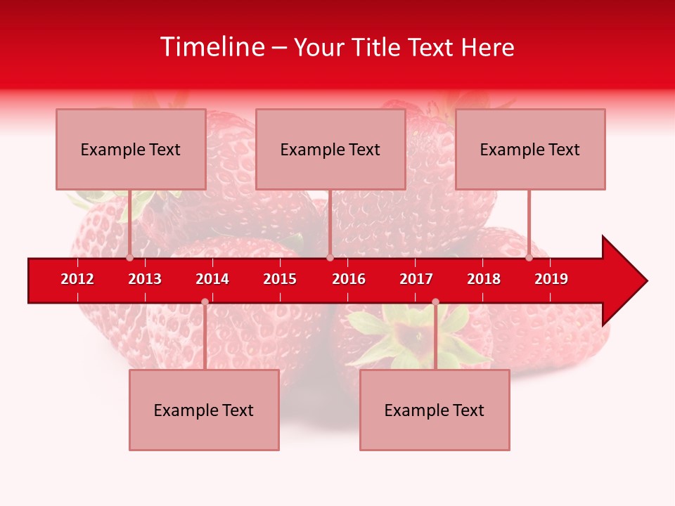Healthy Berry Fresh PowerPoint Template