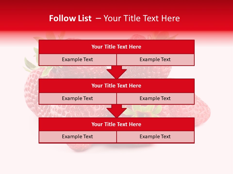 Healthy Berry Fresh PowerPoint Template