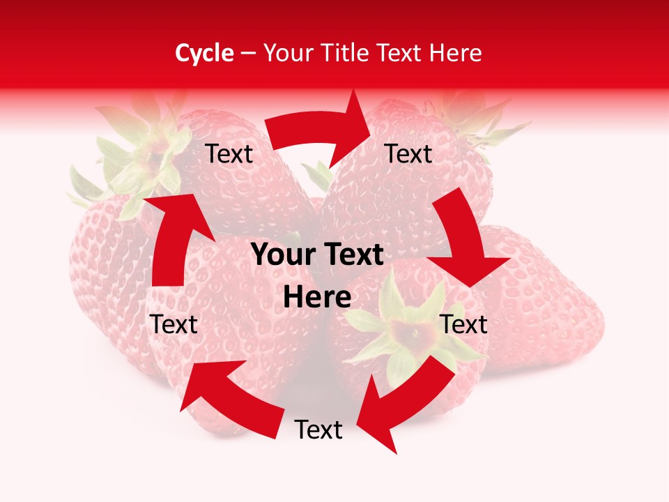 Healthy Berry Fresh PowerPoint Template