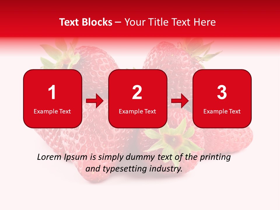 Healthy Berry Fresh PowerPoint Template