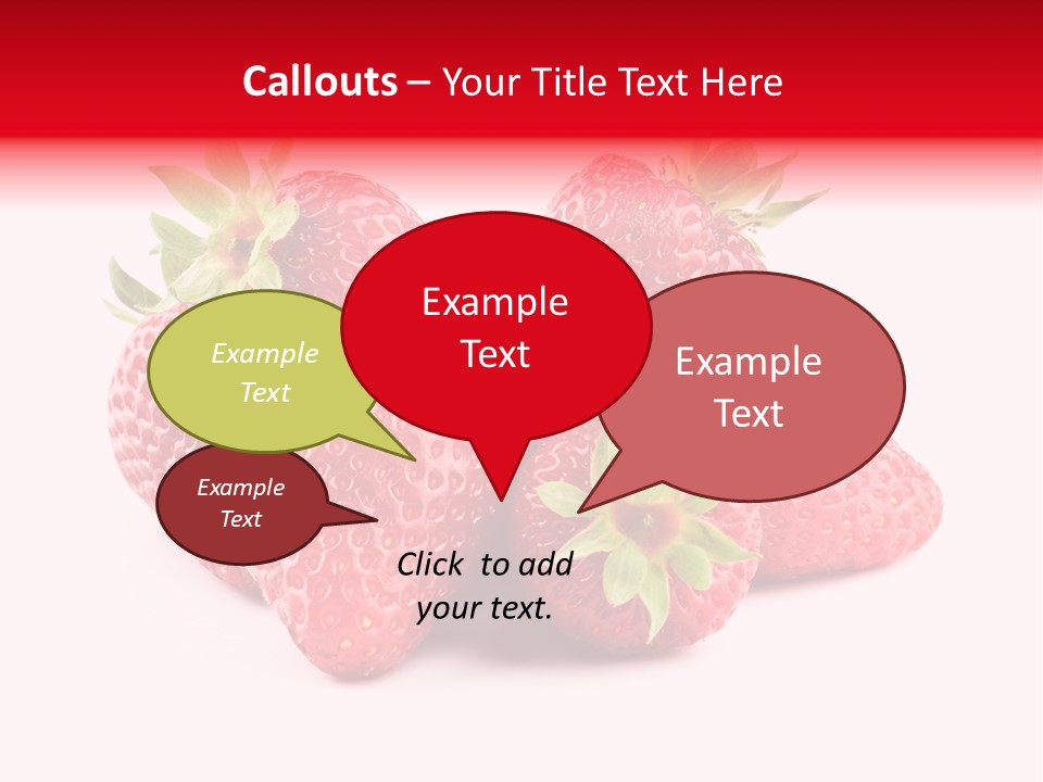 Healthy Berry Fresh PowerPoint Template