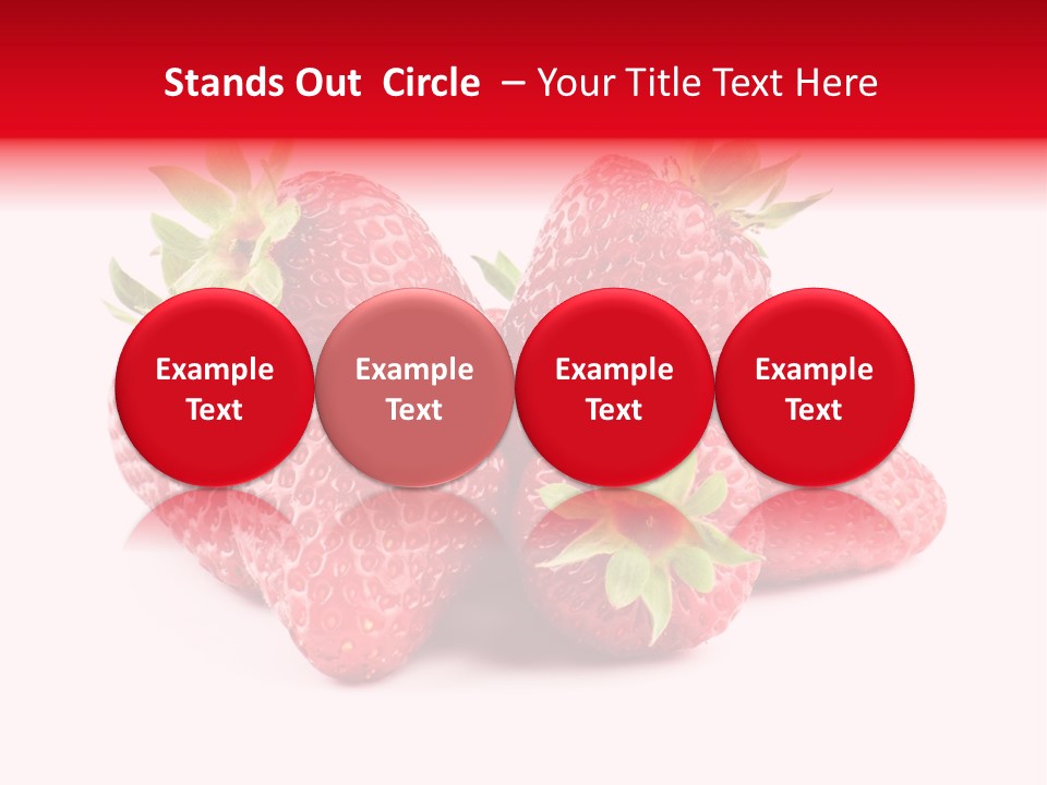 Healthy Berry Fresh PowerPoint Template