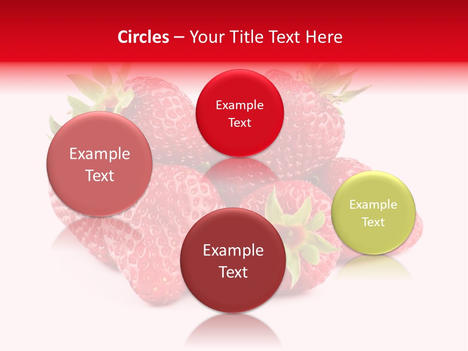 Healthy Berry Fresh PowerPoint Template